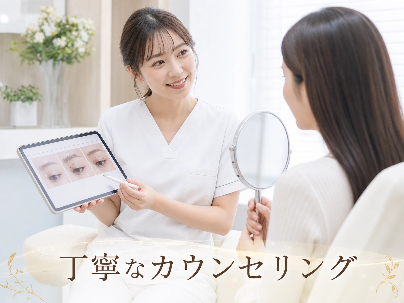 丁寧なカウンセリング